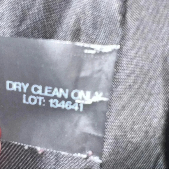 Michael Kors | Black Wool Blend Peacoat Winter Jacket with Gold Zipper | Size S - Picture 11 of 11